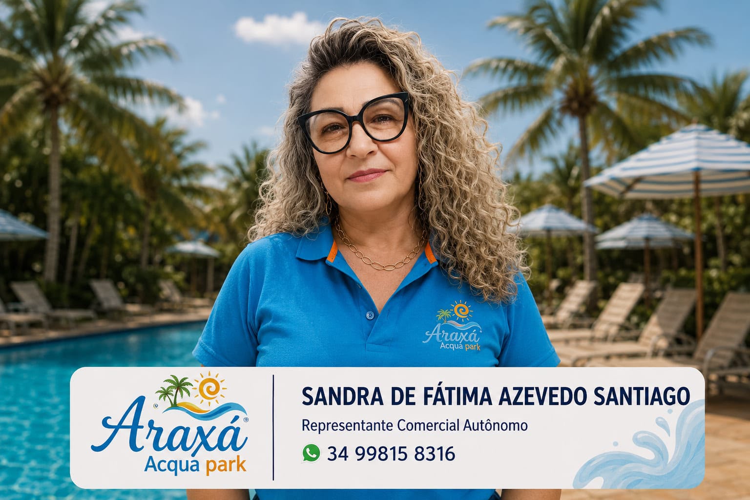 Foto do corretor credenciado Sandra de Fátima Azevedo Santiago